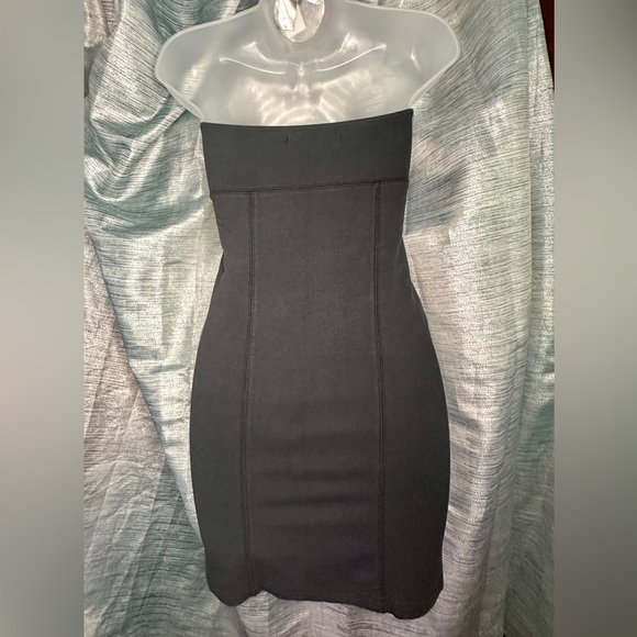 Ocean Drive Black Stretch Strapless Tube Top Mini Dress ~ Small - Picture 5 of 7